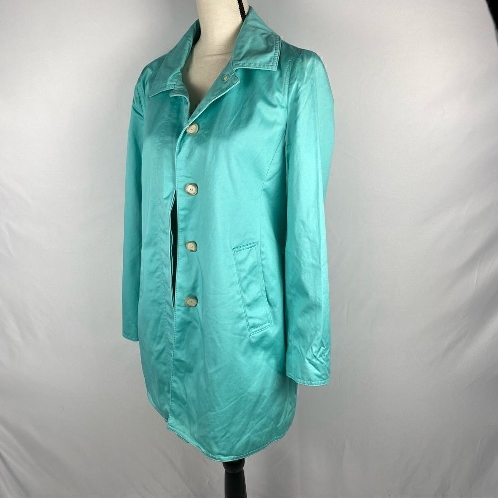 Coach Trench Coat in Mint Size M - Picture 3 of 5